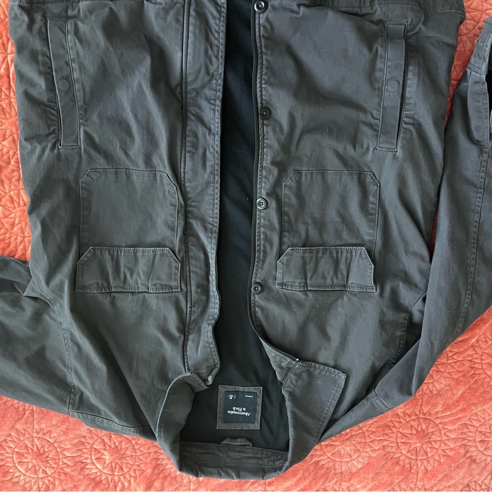 Grey Button-Up Jacket